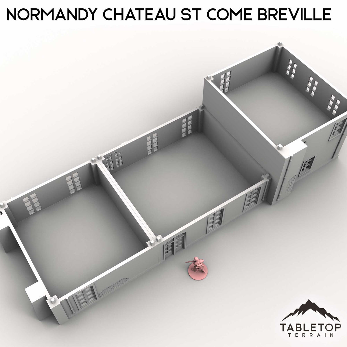 Tabletop Terrain Building Normandy Chateau St Come Breville