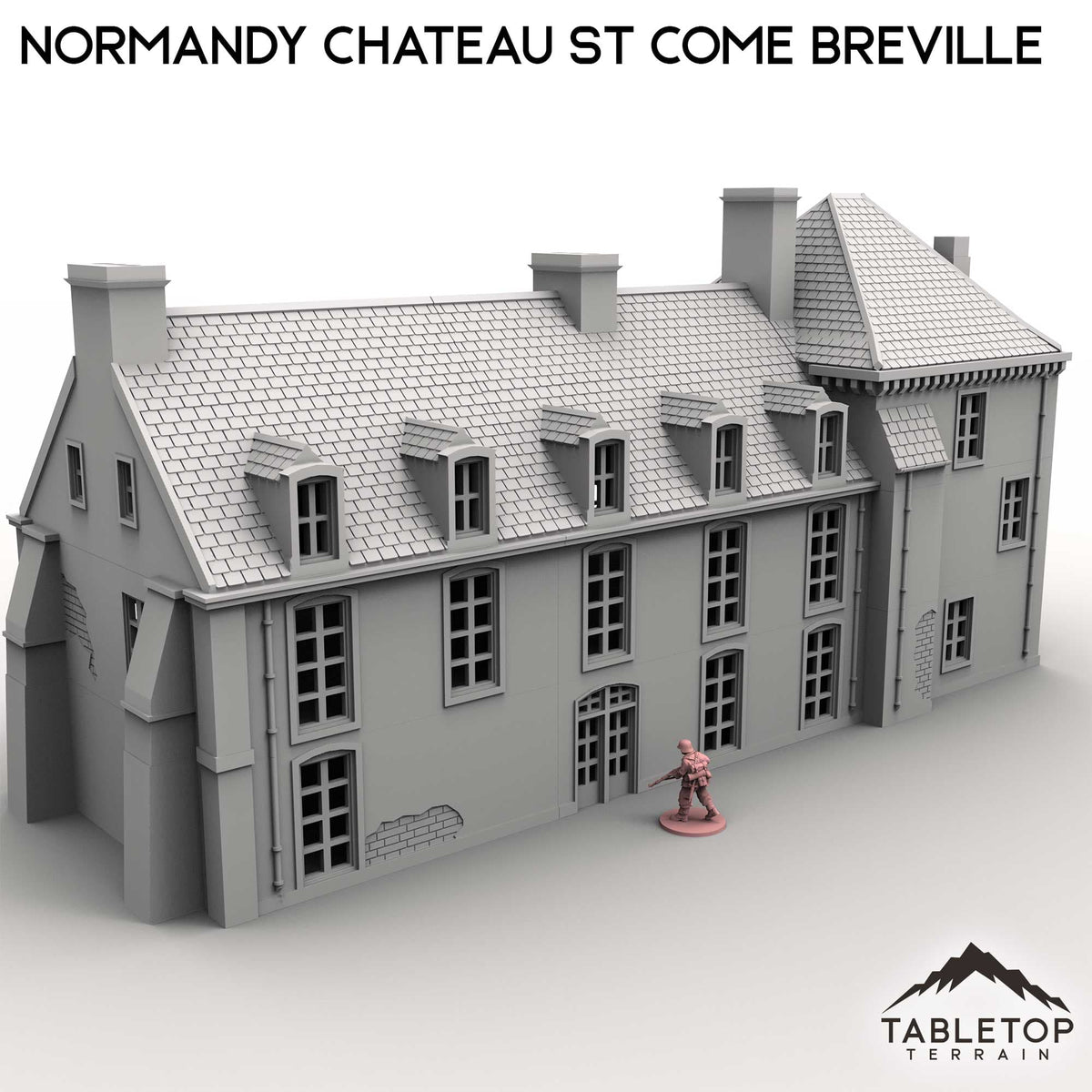 Tabletop Terrain Building Normandy Chateau St Come Breville