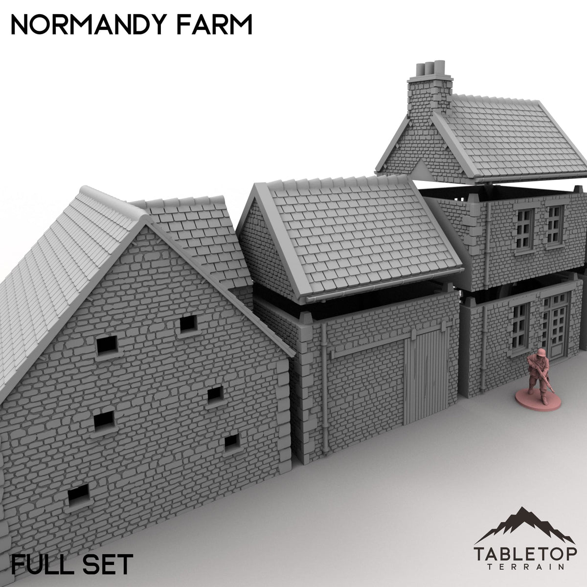 Tabletop Terrain Building Normandy Farm