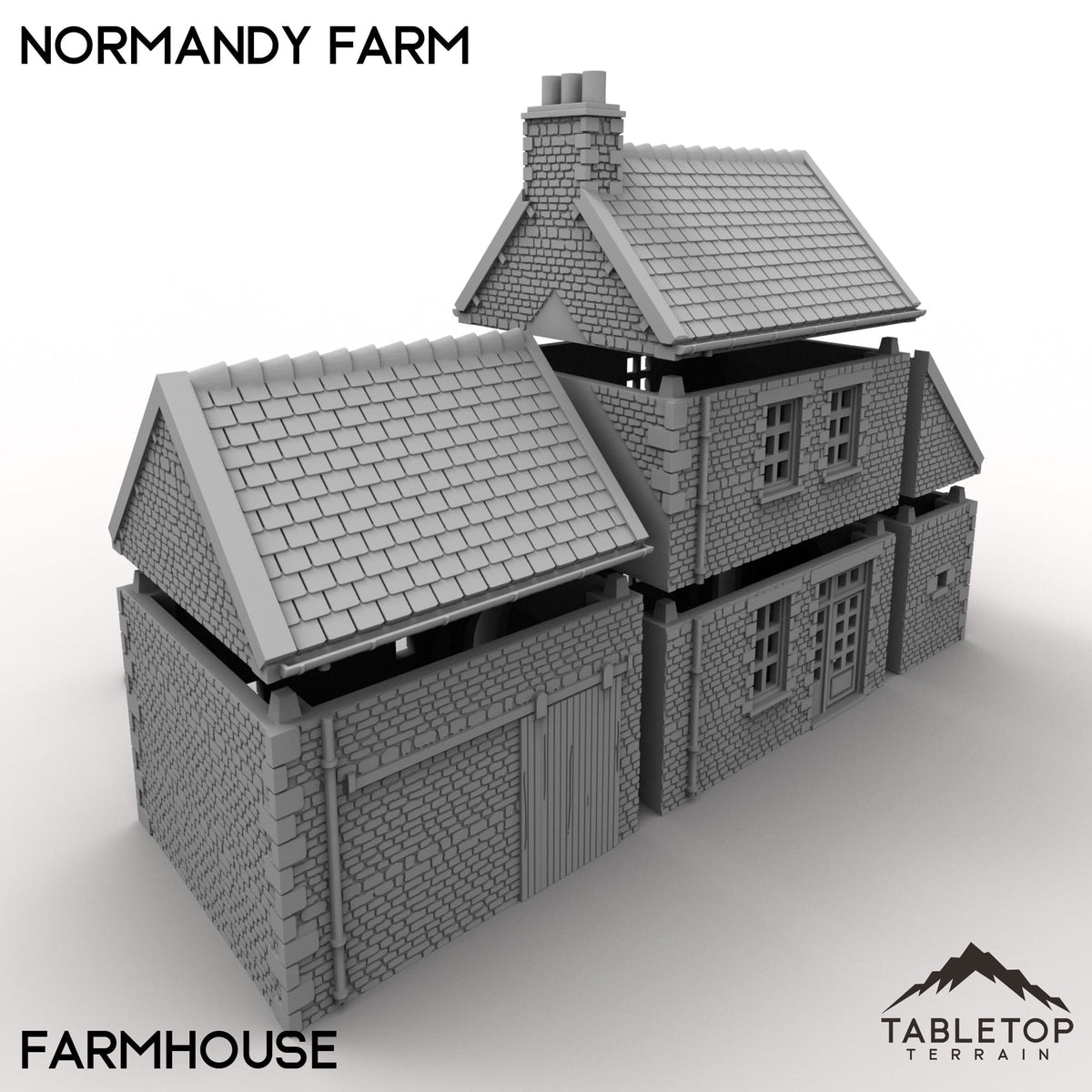 Tabletop Terrain Building Normandy Farm