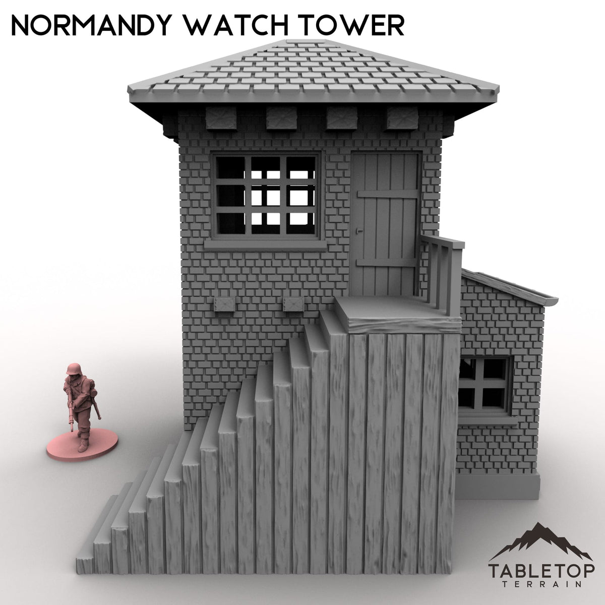 Tabletop Terrain Building Normandy Watch Tower
