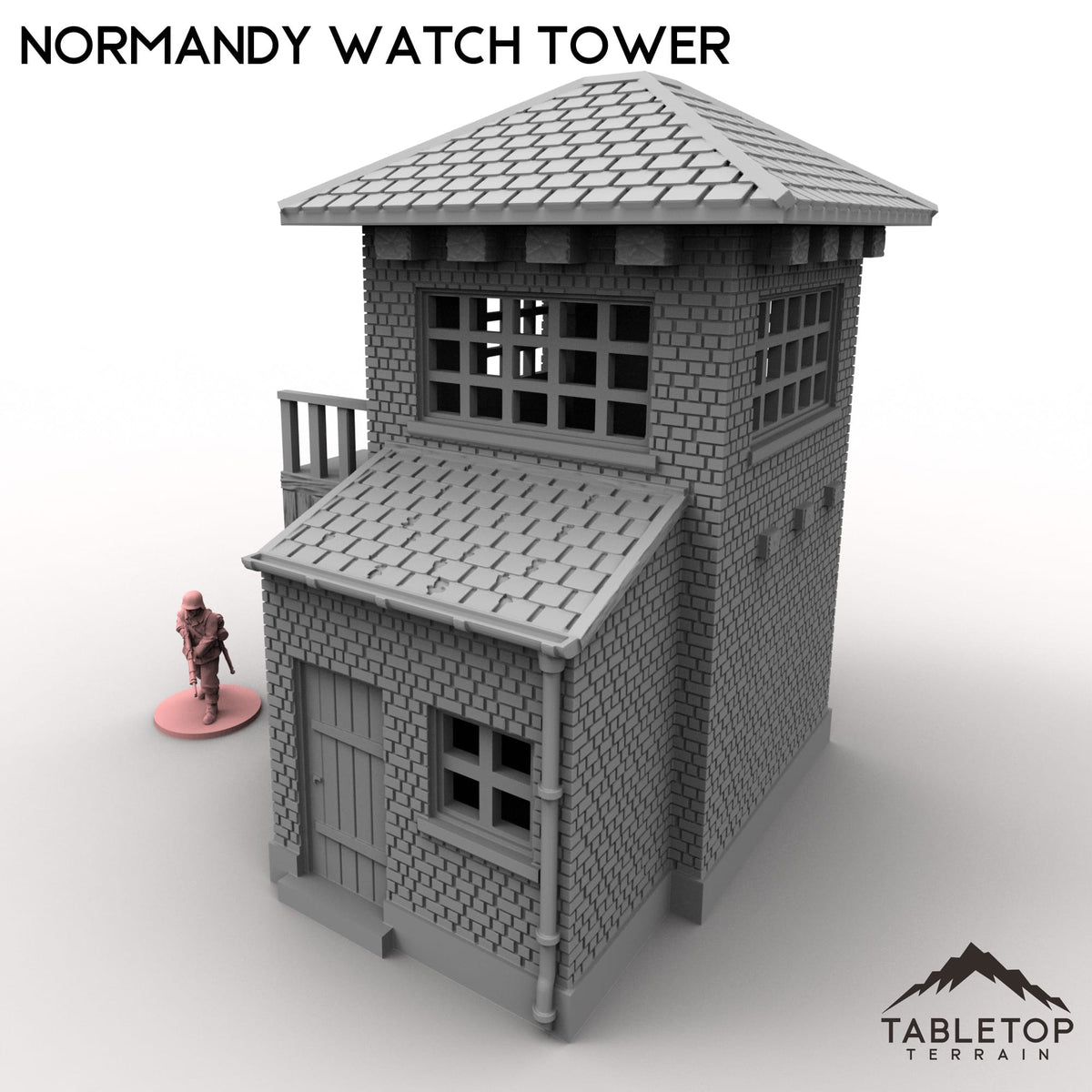 Tabletop Terrain Building Normandy Watch Tower