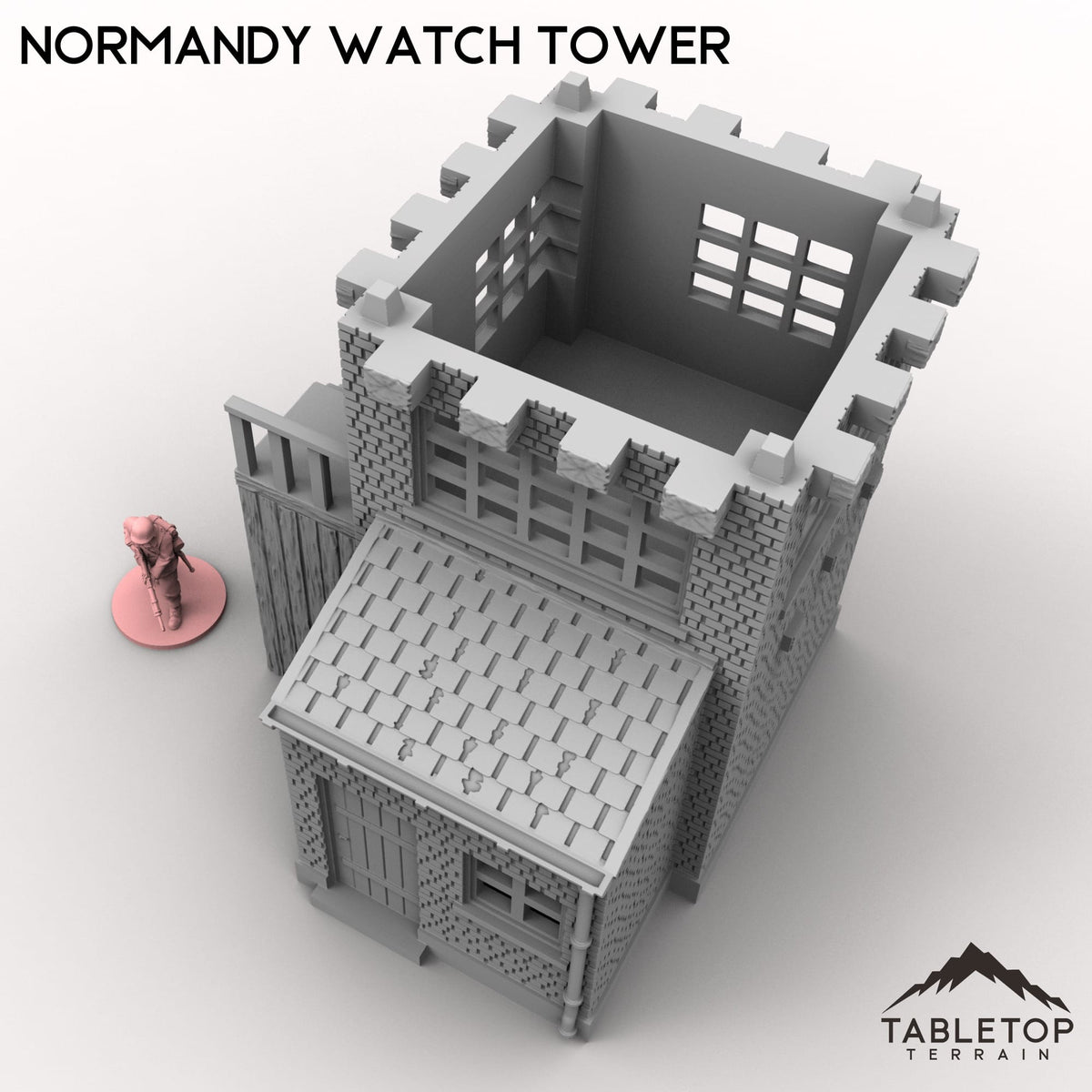 Tabletop Terrain Building Normandy Watch Tower