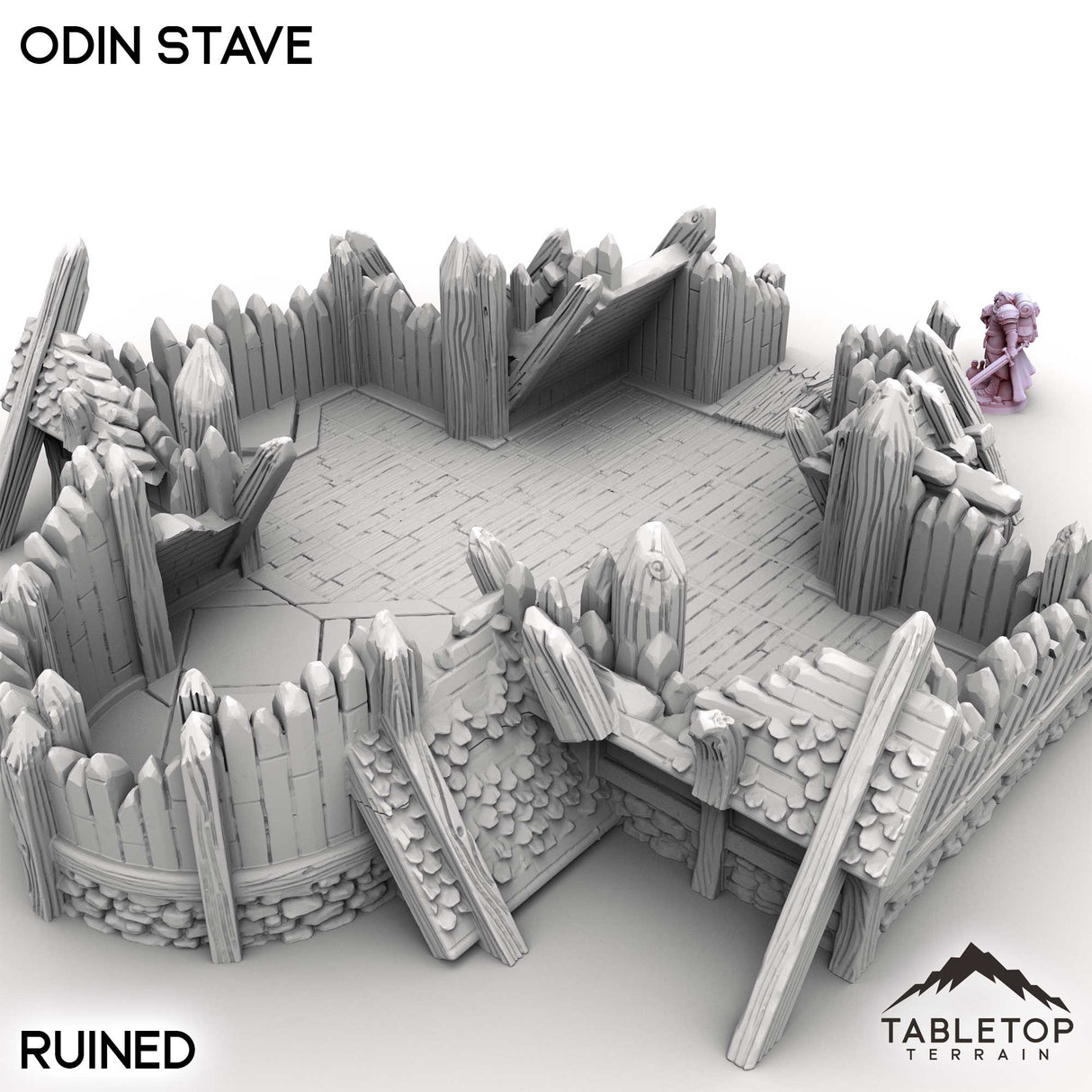 Tabletop Terrain Building Odin Stave