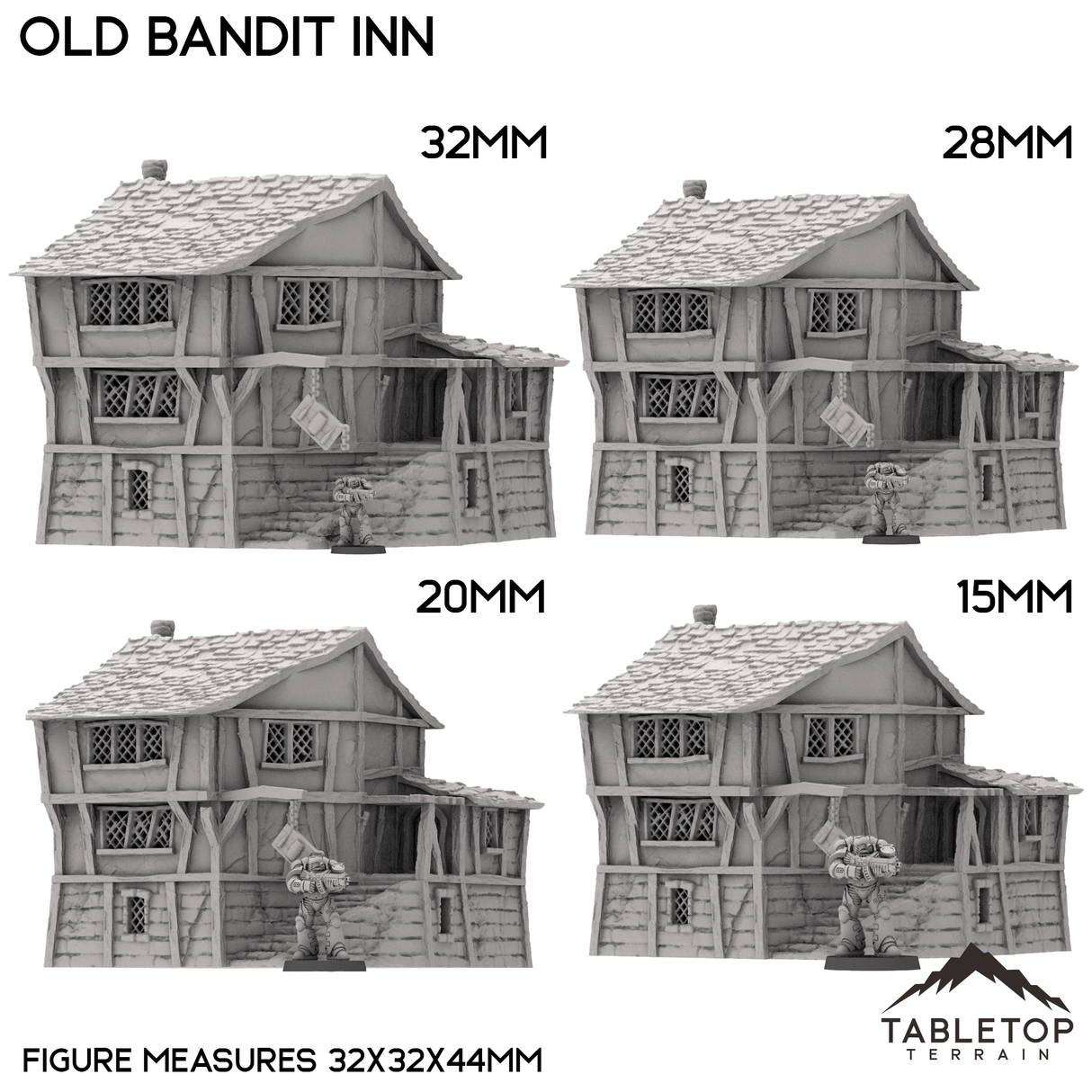 Tabletop Terrain Building Old Bandit Inn
