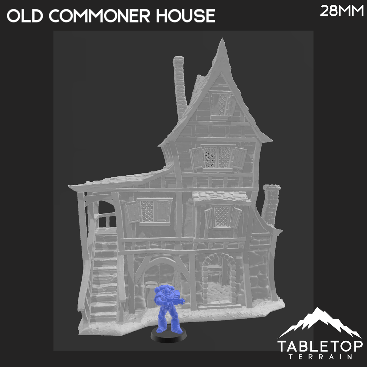Tabletop Terrain Building Old Commoner House
