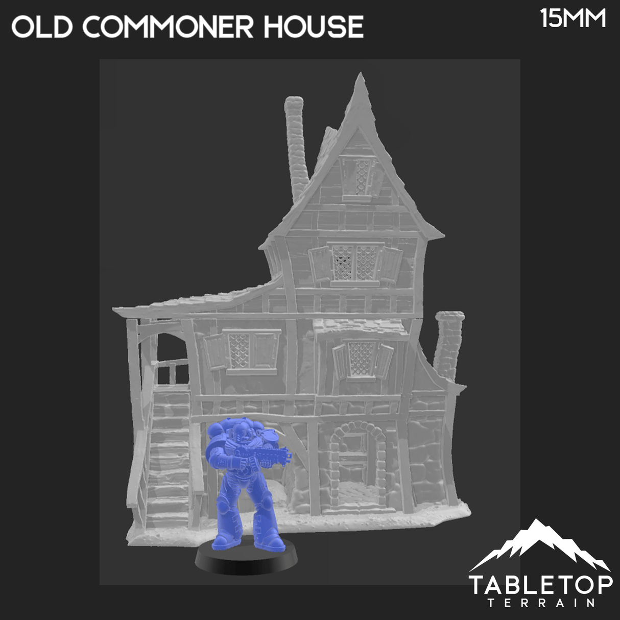 Tabletop Terrain Building Old Commoner House