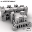 Tabletop Terrain Building Old Desert Library