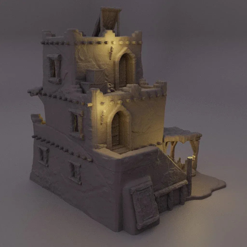 Tabletop Terrain Building Old Desert Market