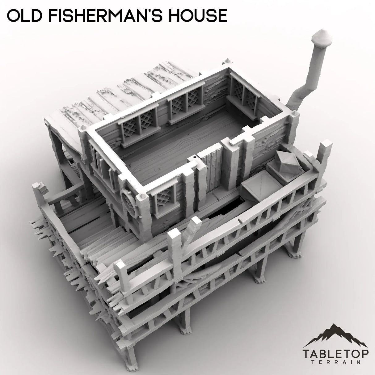 Tabletop Terrain Building Old Fisherman's House
