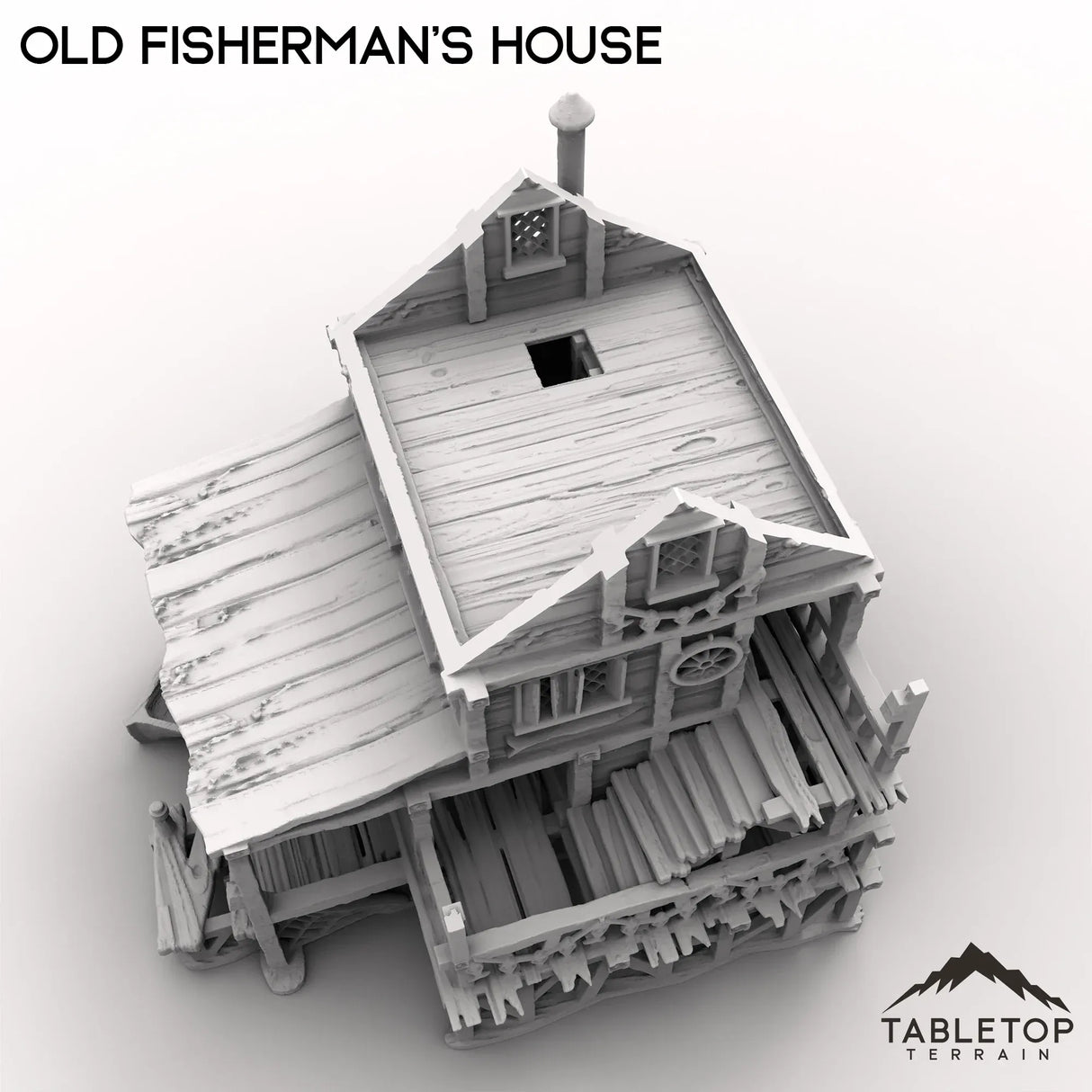 Tabletop Terrain Building Old Fisherman's House
