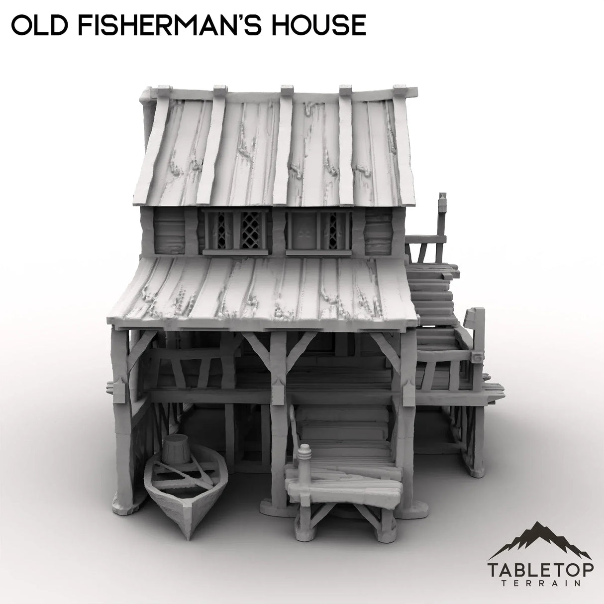 Tabletop Terrain Building Old Fisherman's House