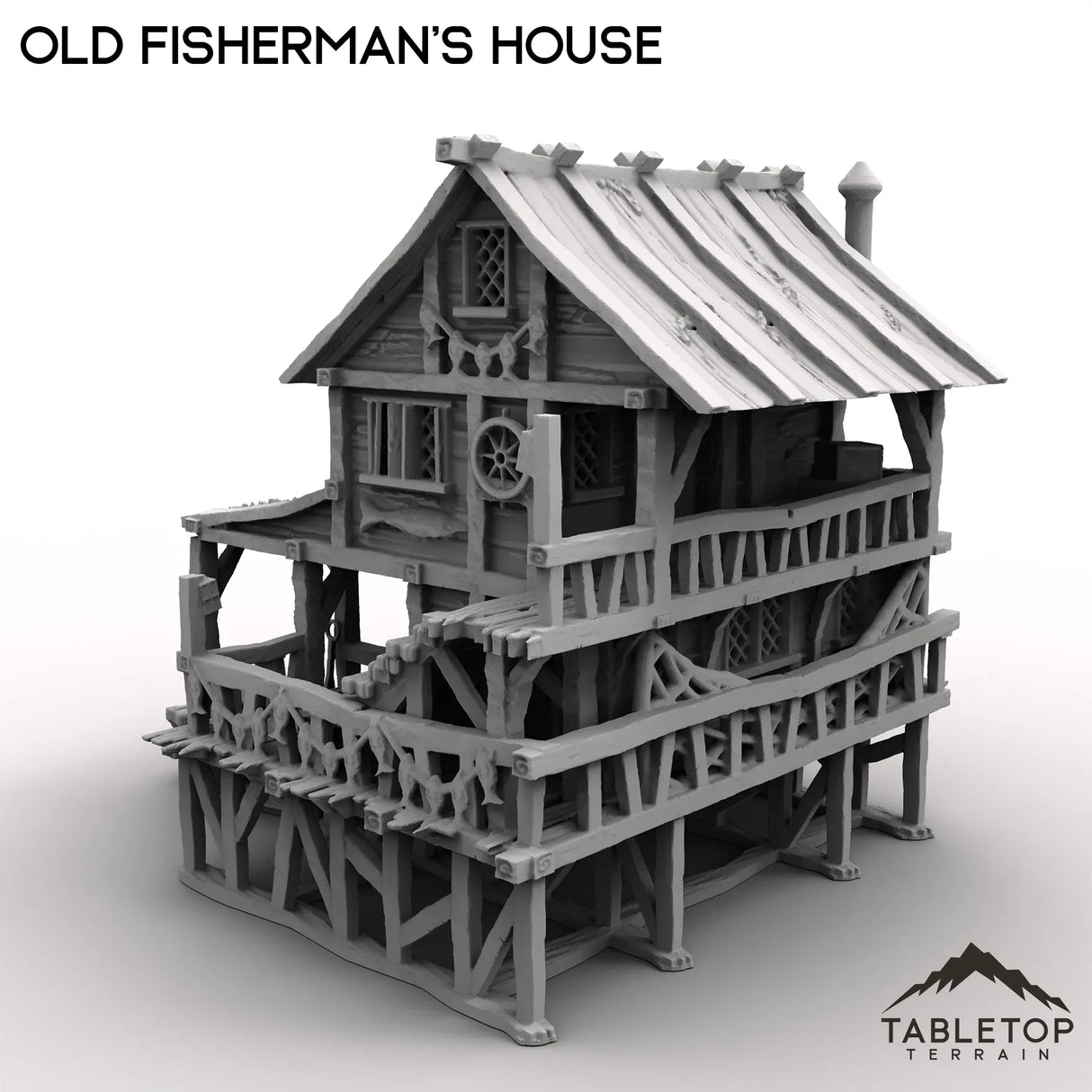 Tabletop Terrain Building Old Fisherman's House