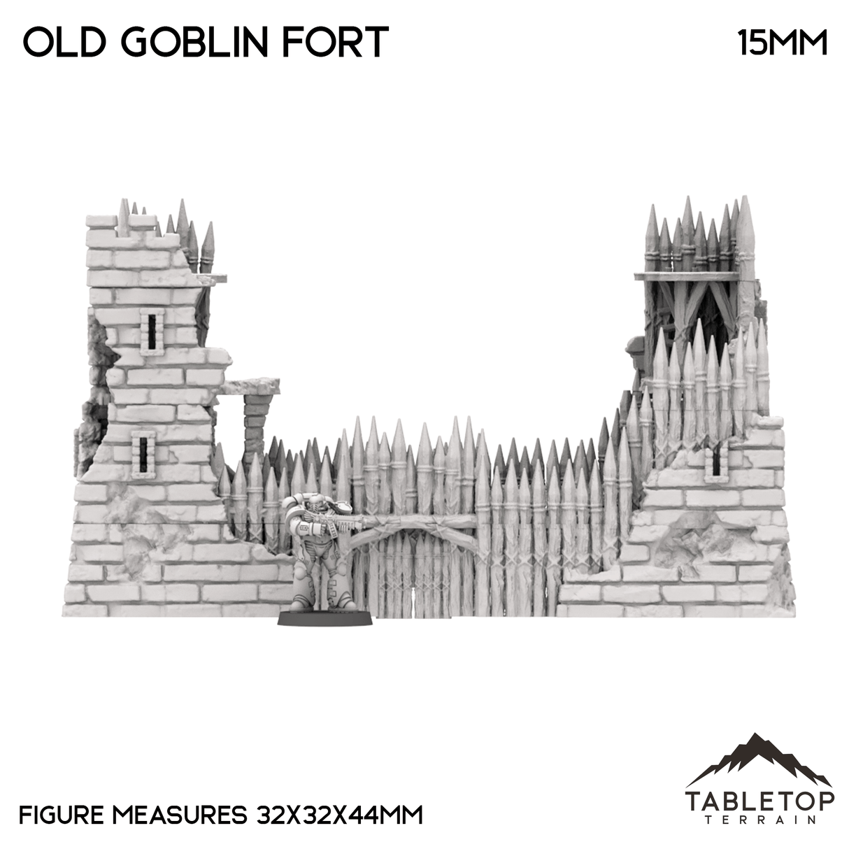 Tabletop Terrain Building Old Goblin Fort
