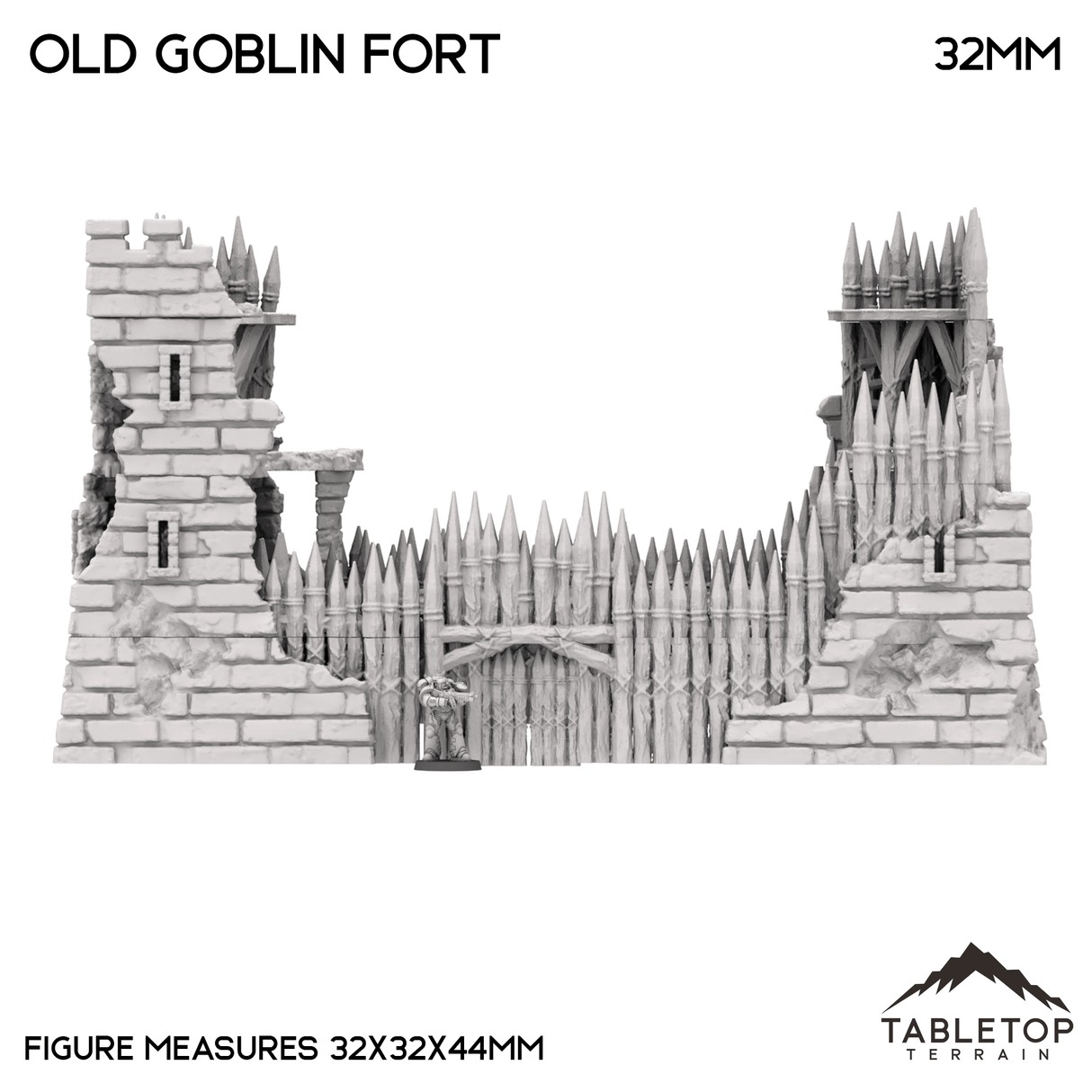 Tabletop Terrain Building Old Goblin Fort