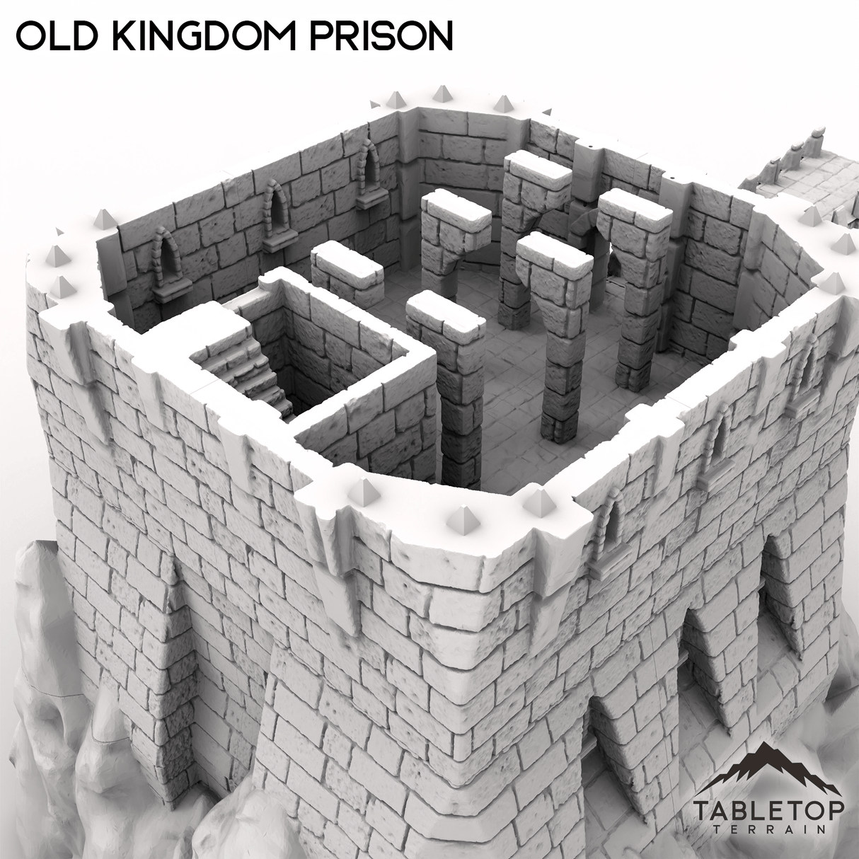 Tabletop Terrain Building Old Kingdom Prison