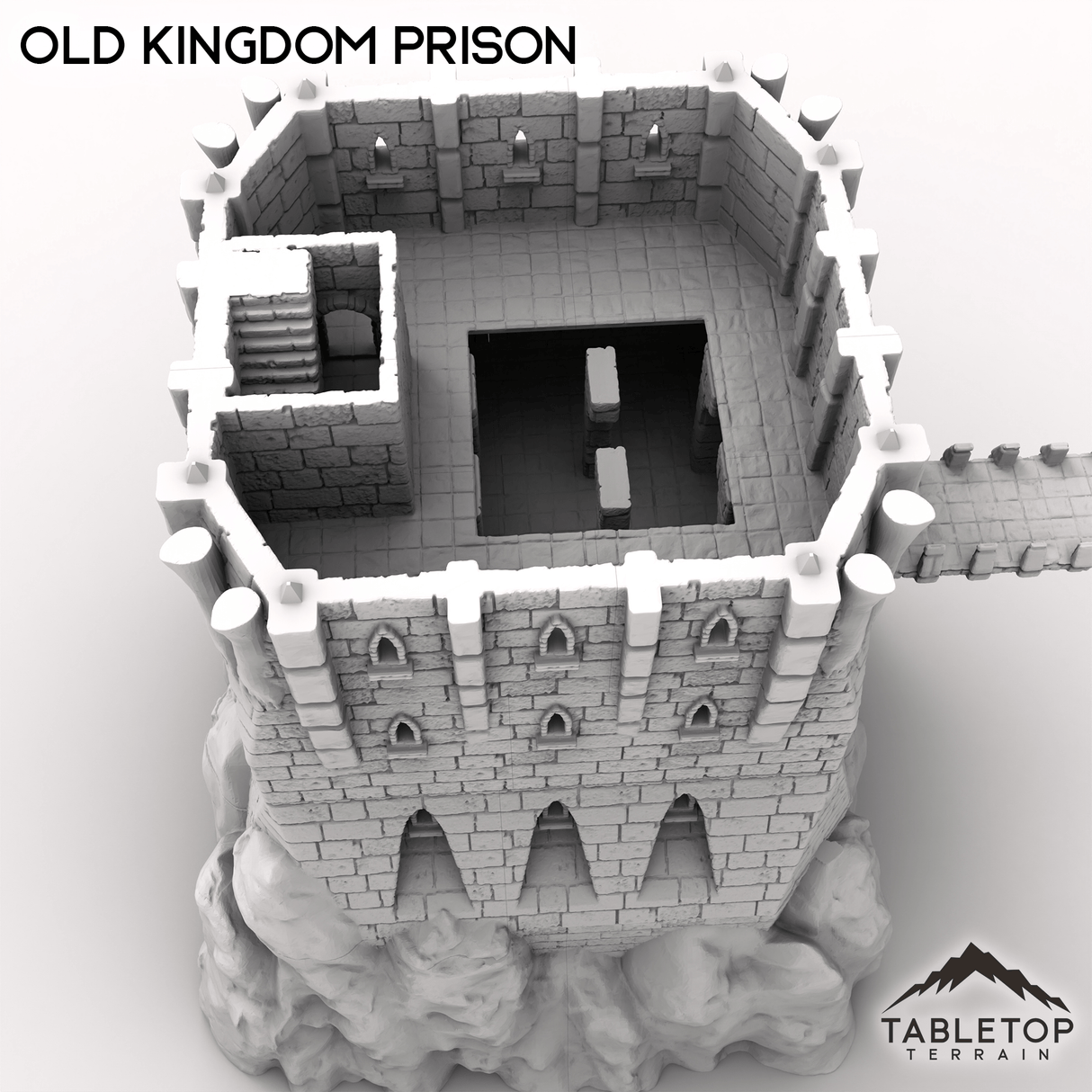 Tabletop Terrain Building Old Kingdom Prison