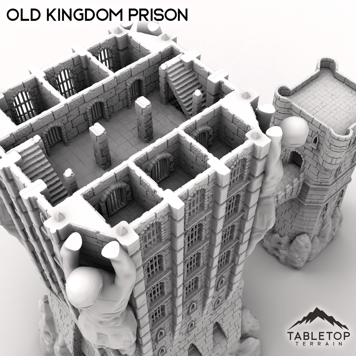 Tabletop Terrain Building Old Kingdom Prison