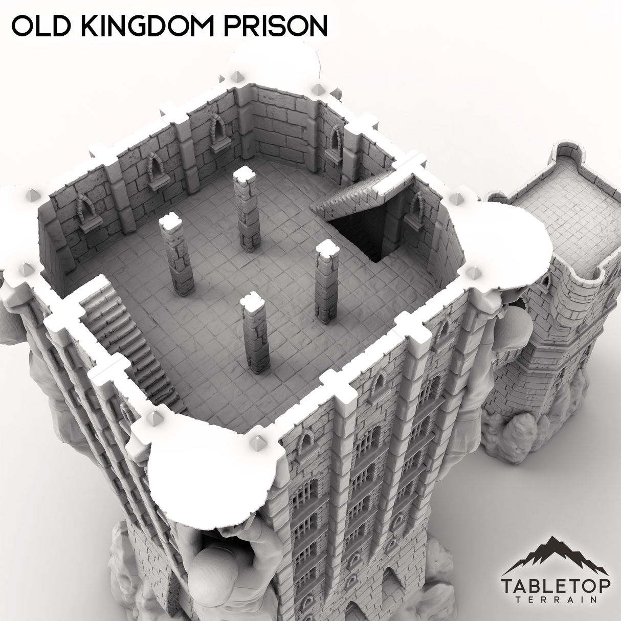 Tabletop Terrain Building Old Kingdom Prison