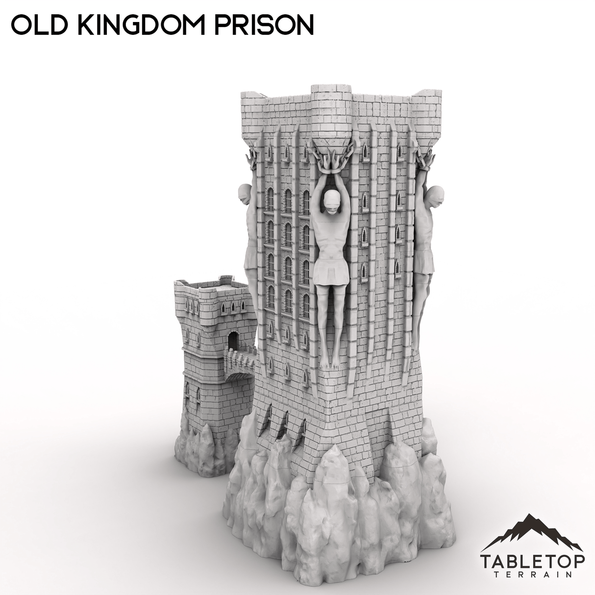 Tabletop Terrain Building Old Kingdom Prison