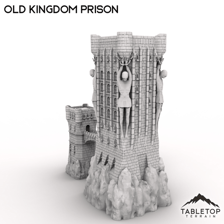 Tabletop Terrain Building Old Kingdom Prison