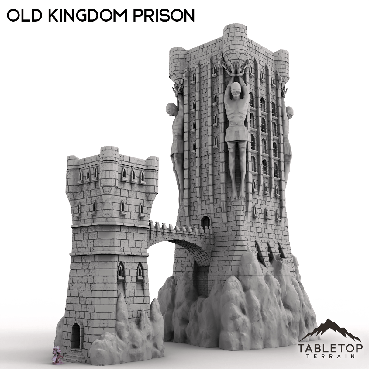 Tabletop Terrain Building Old Kingdom Prison