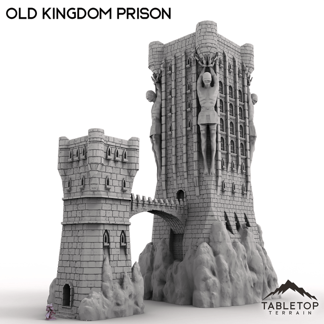 Tabletop Terrain Building Old Kingdom Prison