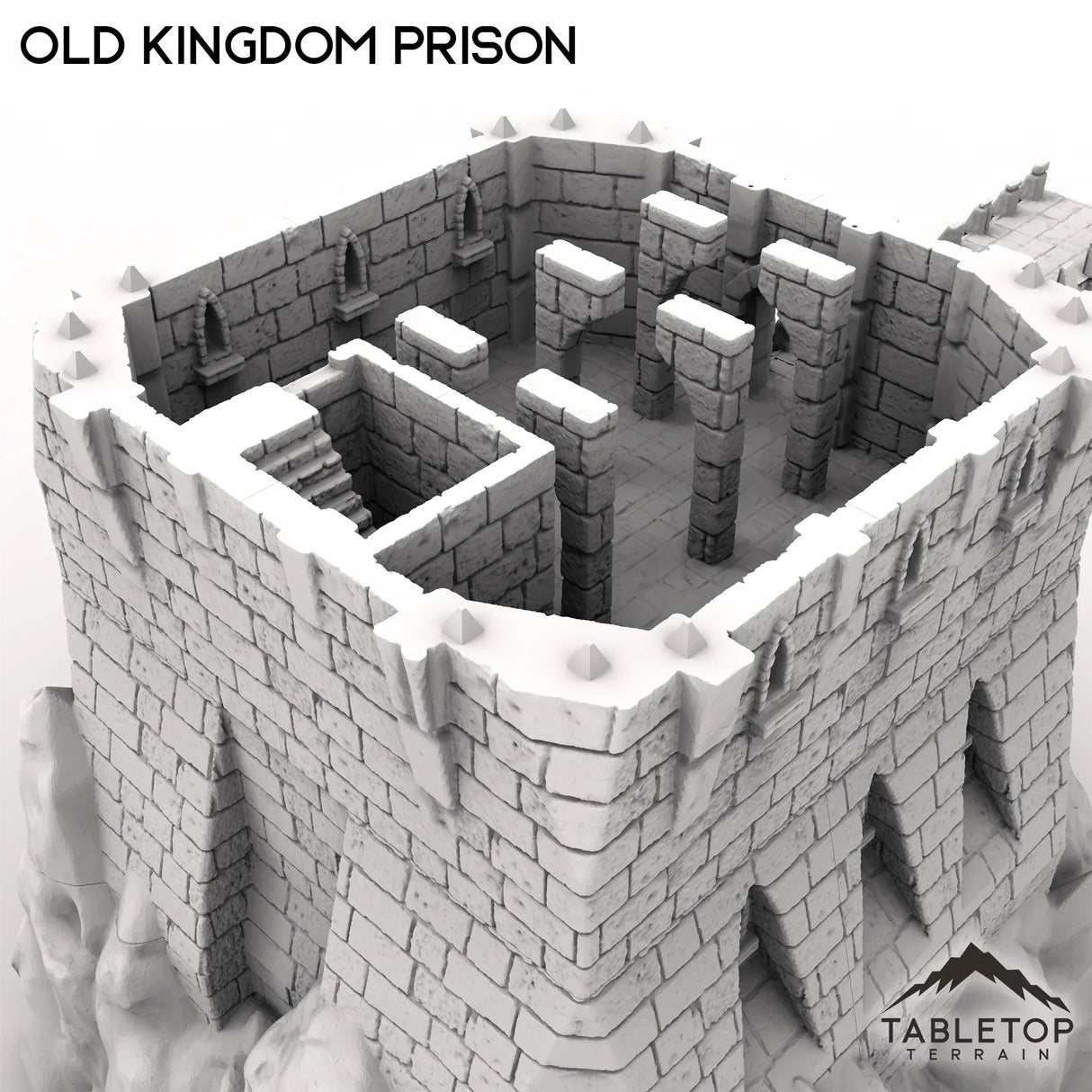 Tabletop Terrain Building Old Kingdom Prison