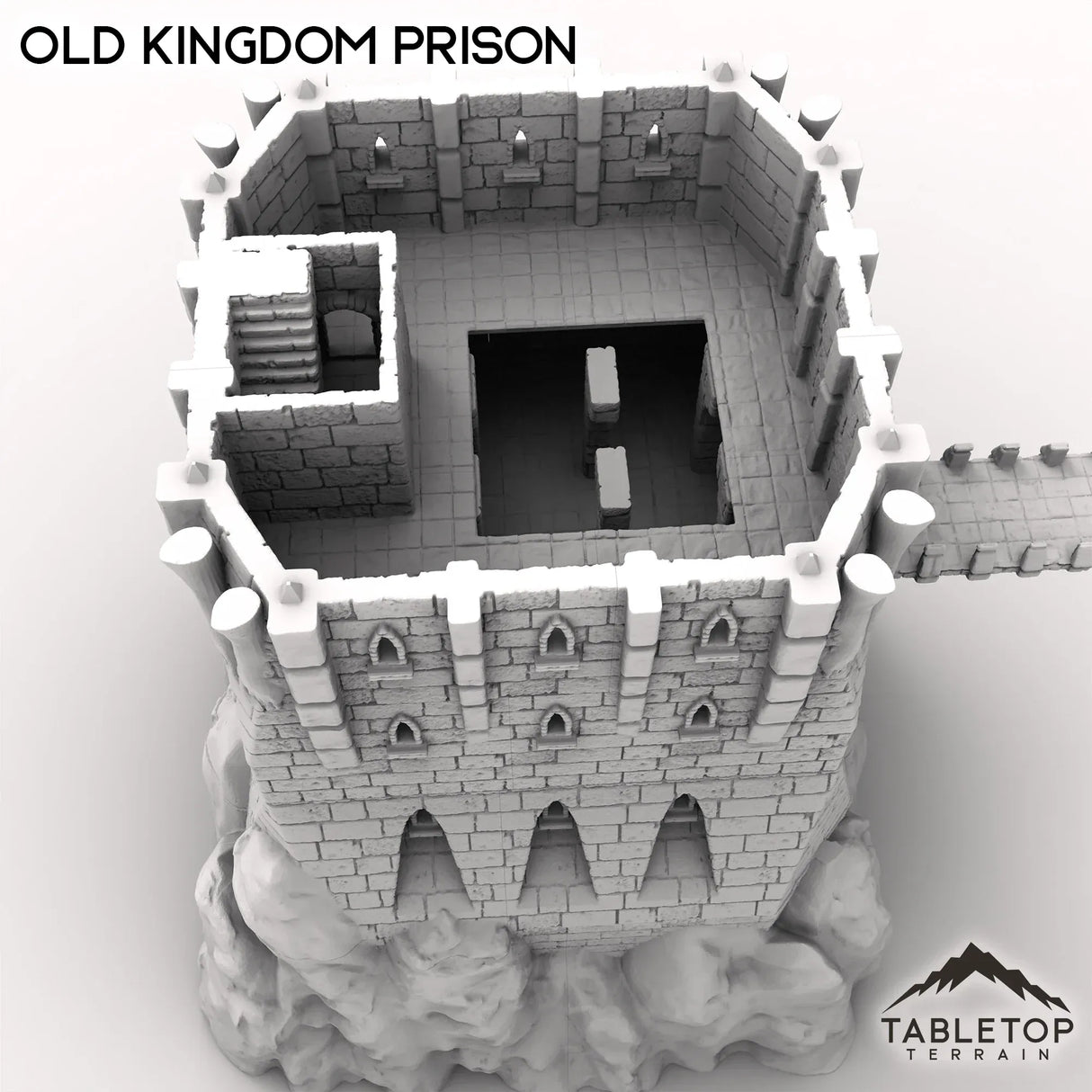 Tabletop Terrain Building Old Kingdom Prison