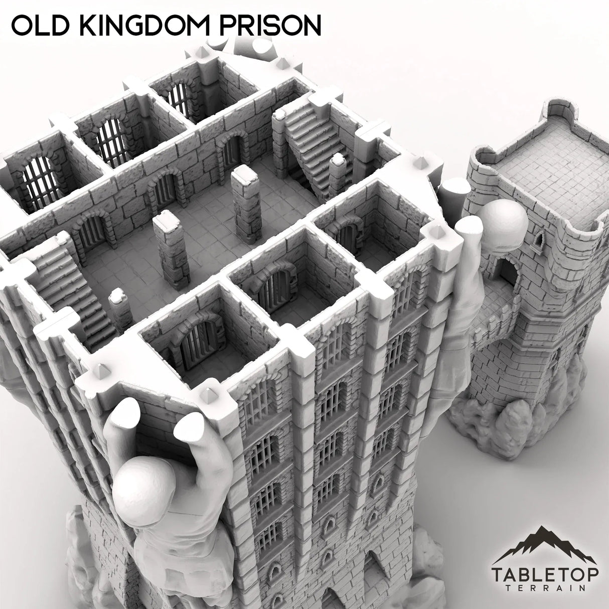 Tabletop Terrain Building Old Kingdom Prison