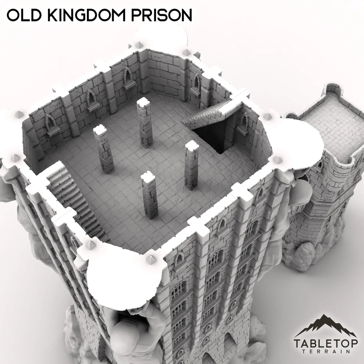 Tabletop Terrain Building Old Kingdom Prison