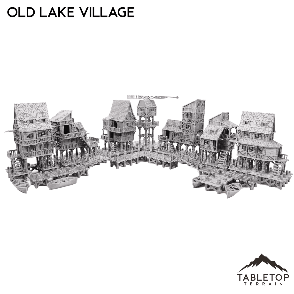 Tabletop Terrain Building Old Lake Village