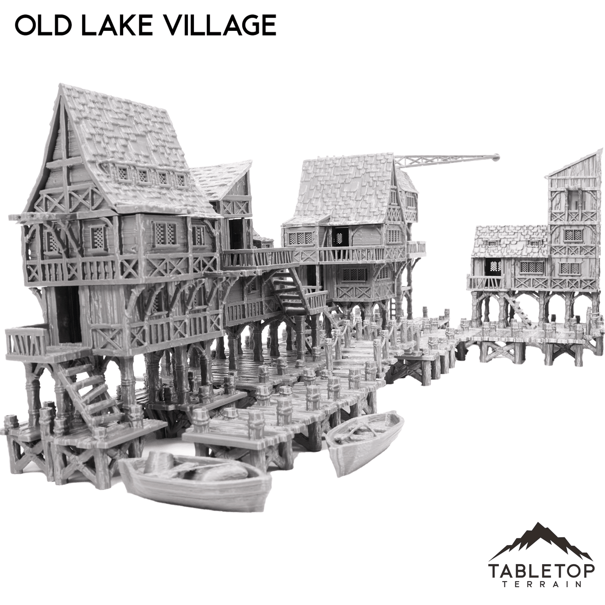Tabletop Terrain Building Old Lake Village