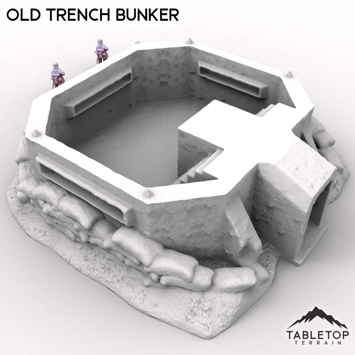 Tabletop Terrain Building Old Trench Bunker