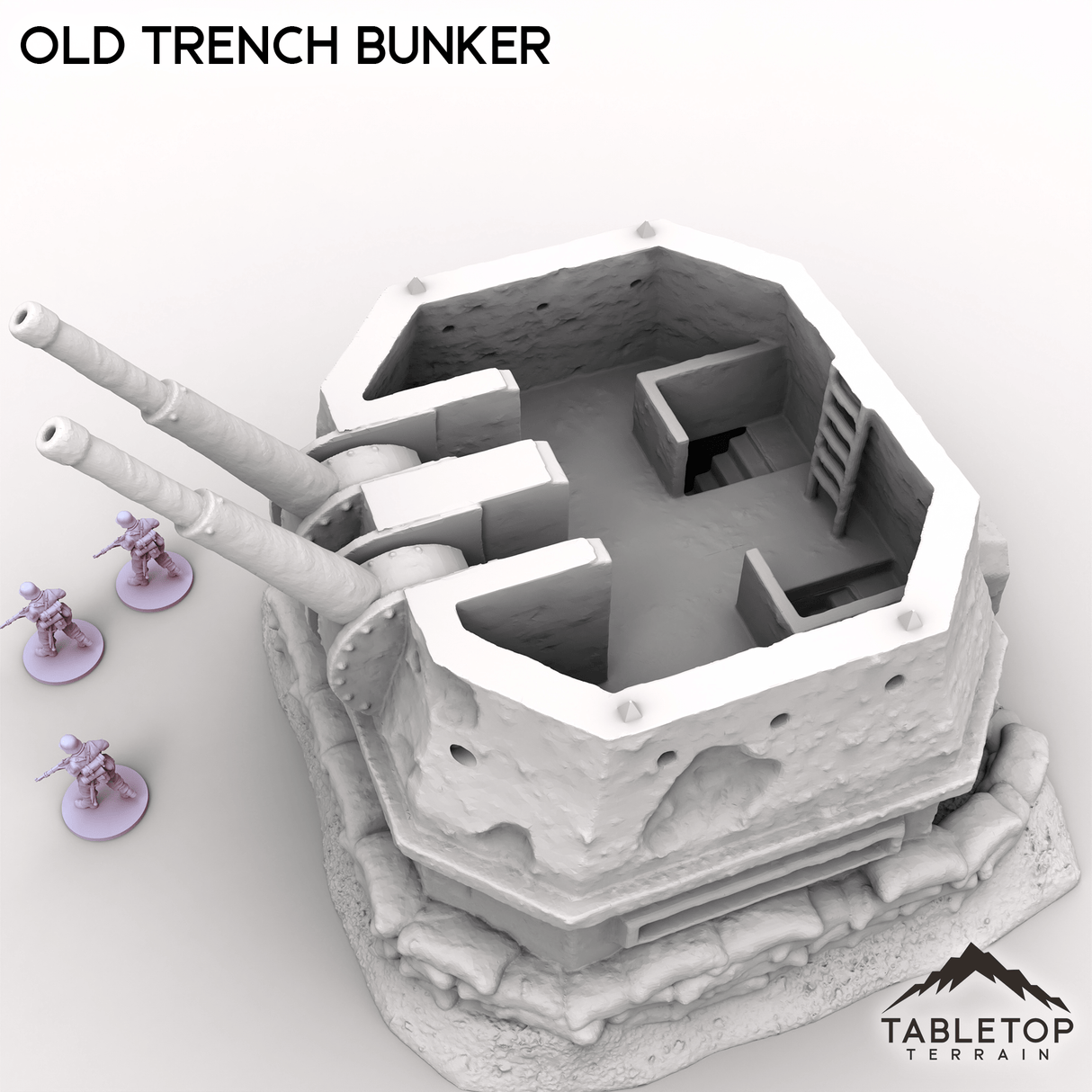 Tabletop Terrain Building Old Trench Bunker
