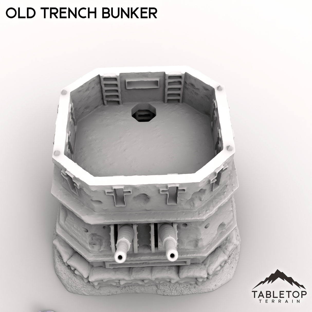 Tabletop Terrain Building Old Trench Bunker