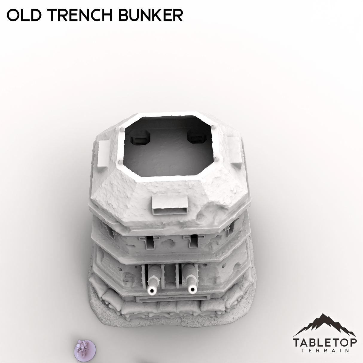 Tabletop Terrain Building Old Trench Bunker