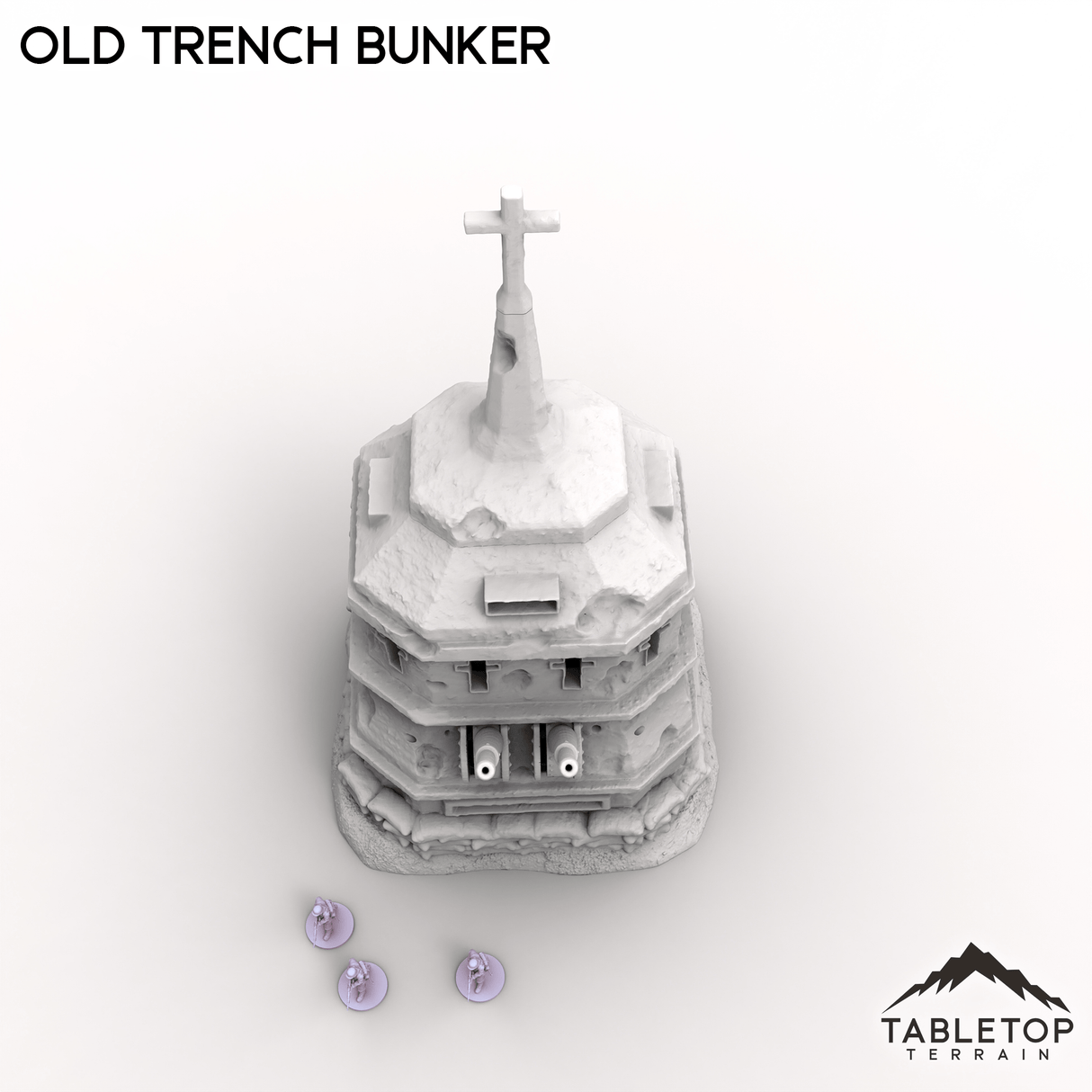 Tabletop Terrain Building Old Trench Bunker