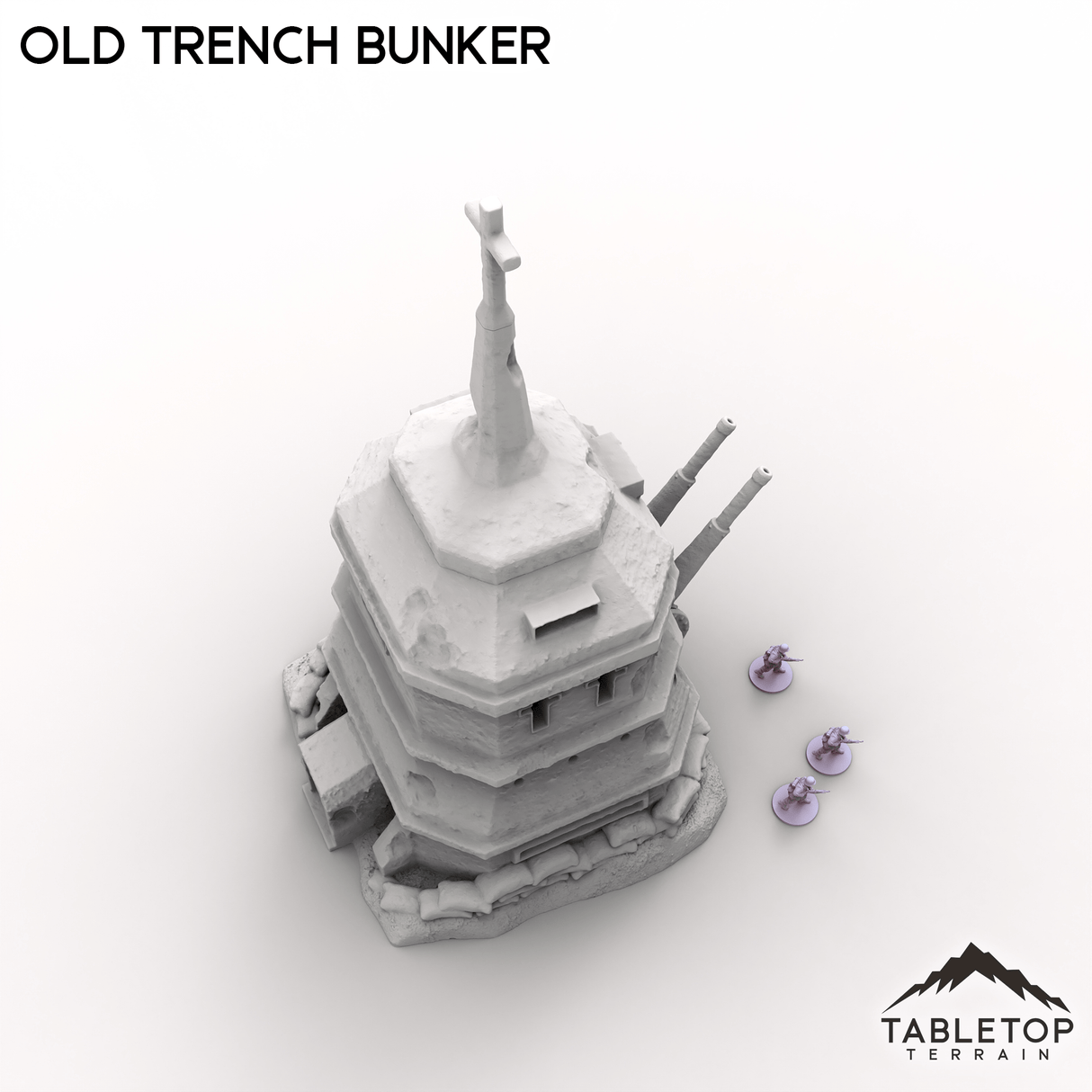 Tabletop Terrain Building Old Trench Bunker