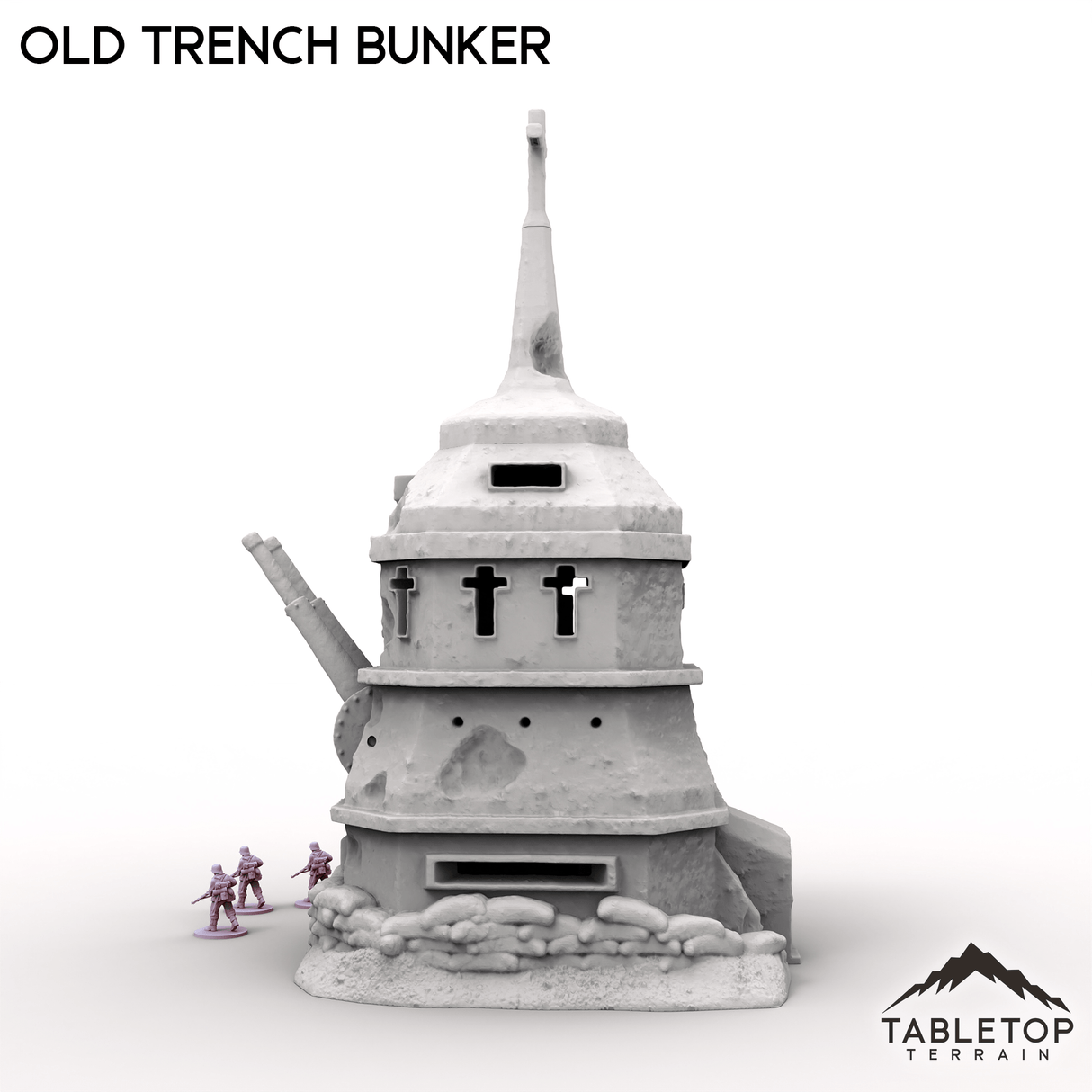 Tabletop Terrain Building Old Trench Bunker