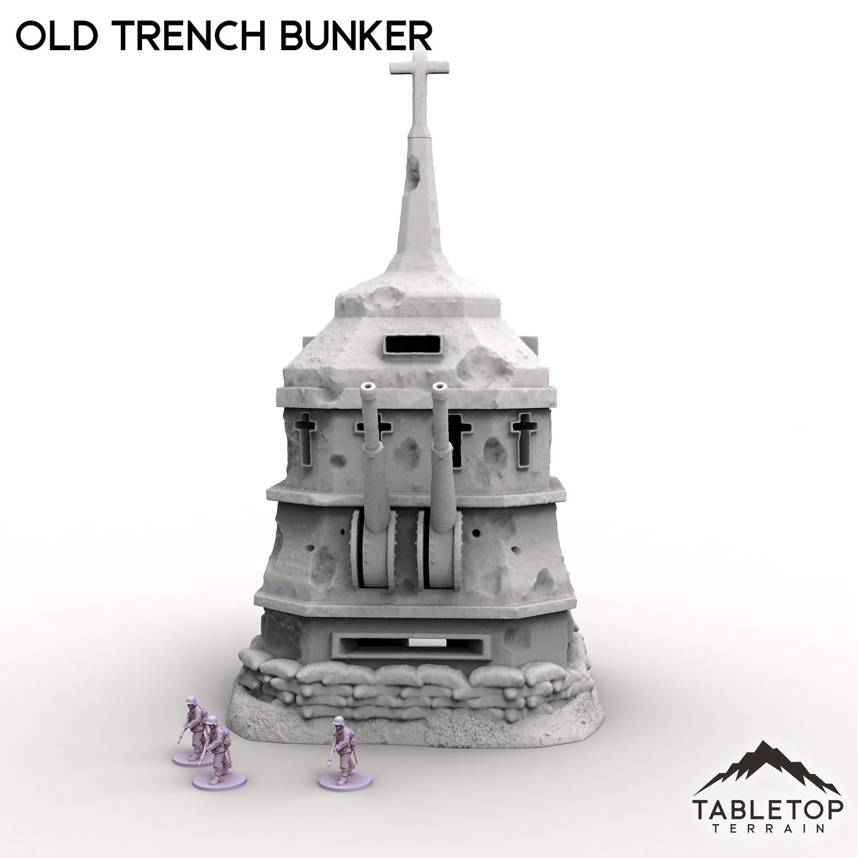 Tabletop Terrain Building Old Trench Bunker