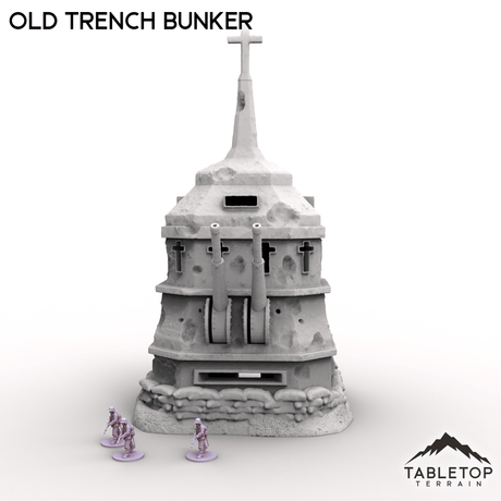 Tabletop Terrain Building Old Trench Bunker