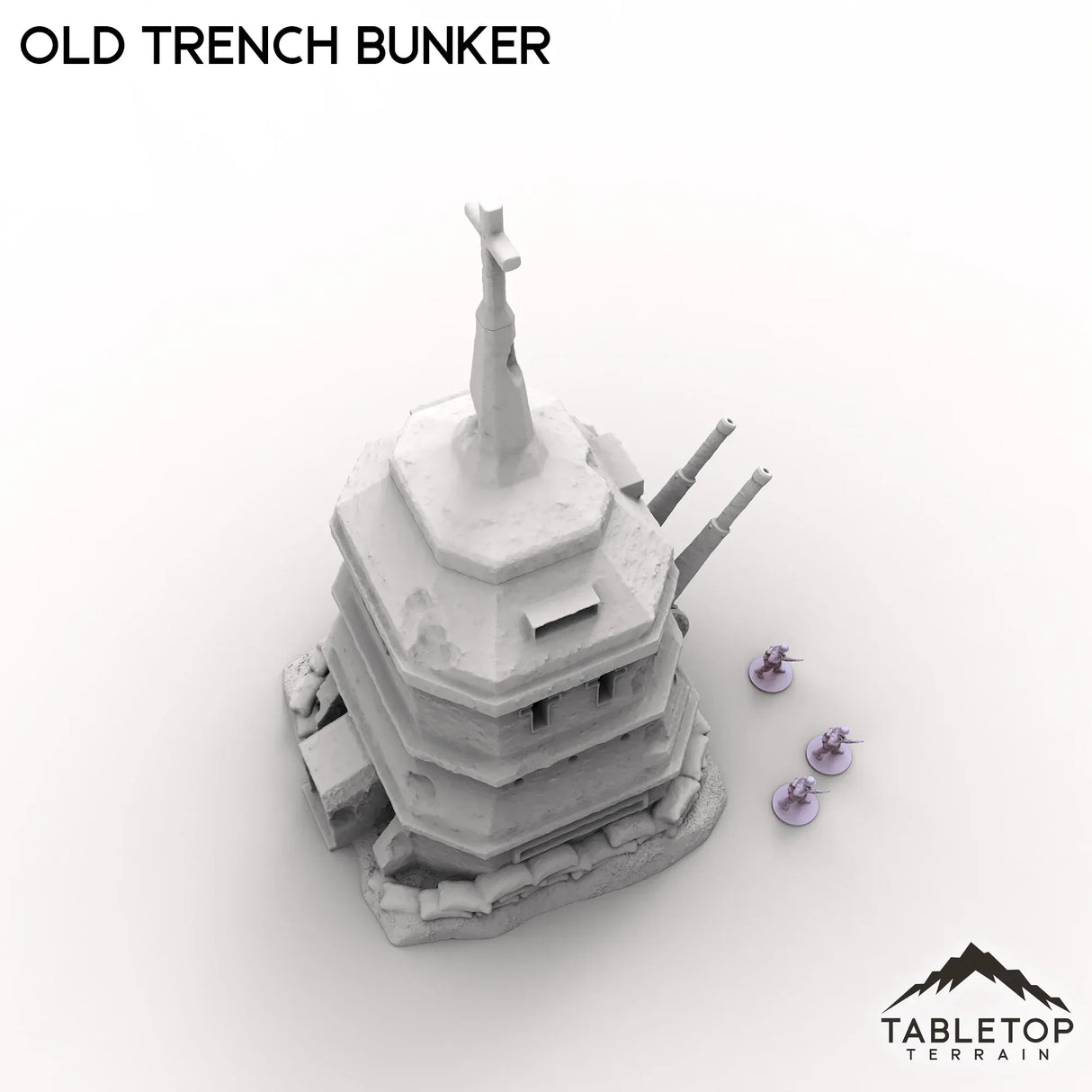 Tabletop Terrain Building Old Trench Bunker