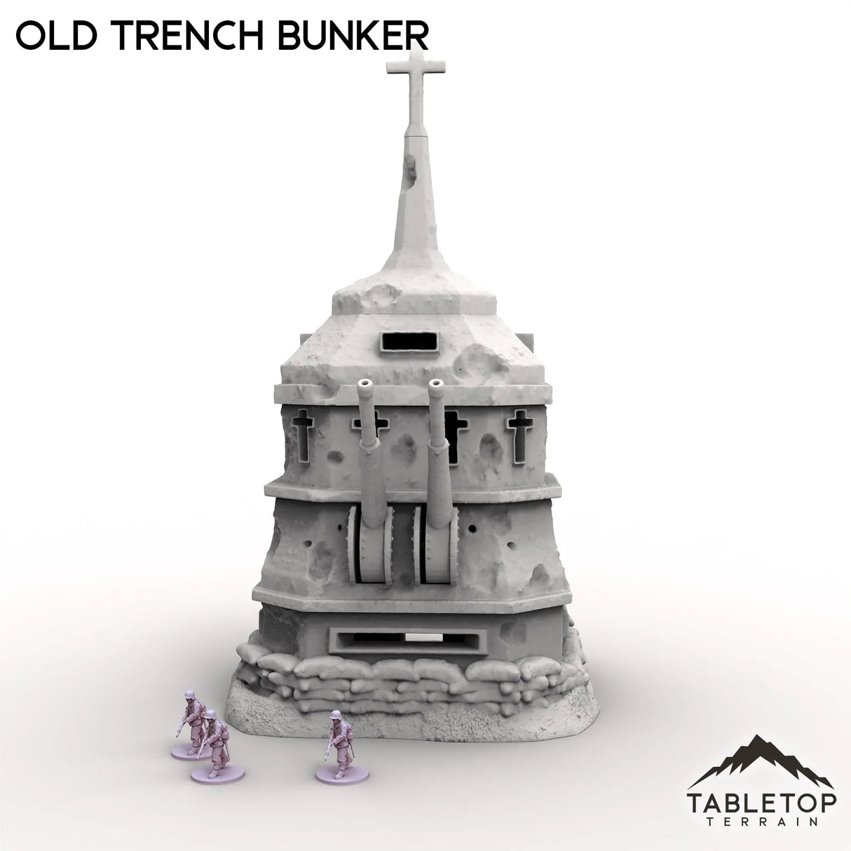 Tabletop Terrain Building Old Trench Bunker