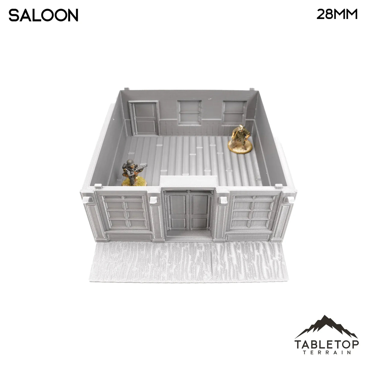 Tabletop Terrain Building Old West Saloon - Wild West Building