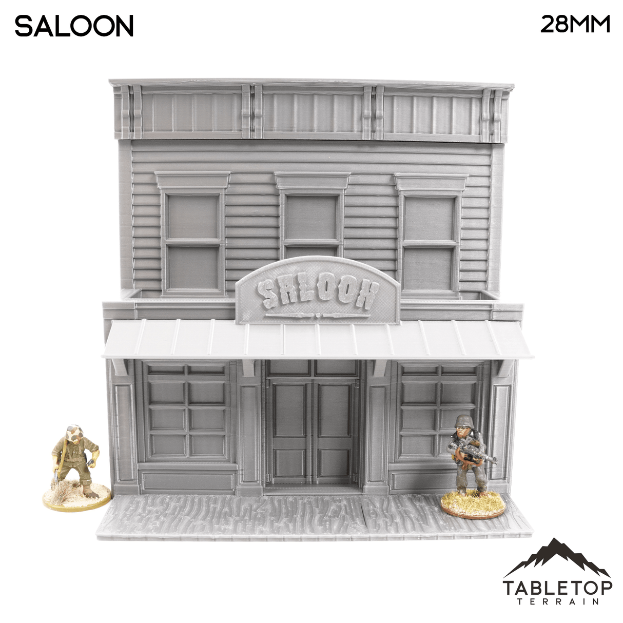 Tabletop Terrain Building Old West Saloon - Wild West Building