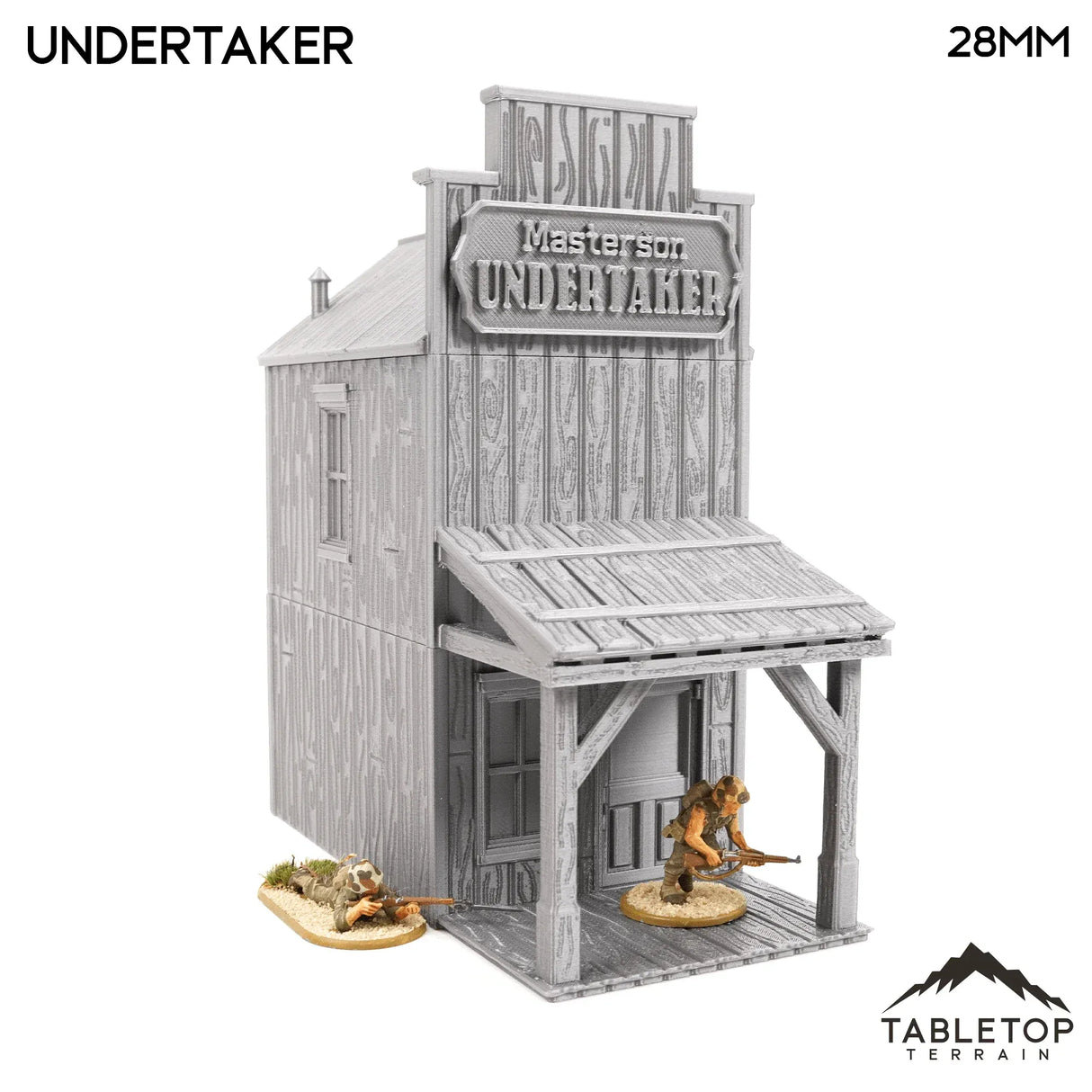 Tabletop Terrain Building Old West Undertaker - Wild West Building