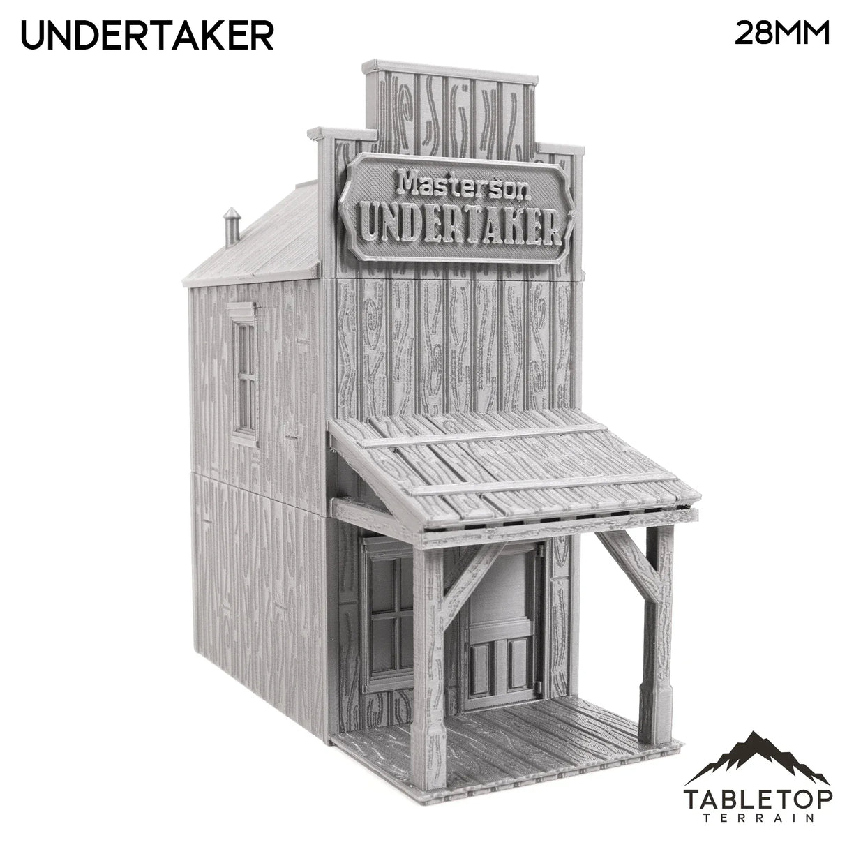 Tabletop Terrain Building Old West Undertaker - Wild West Building