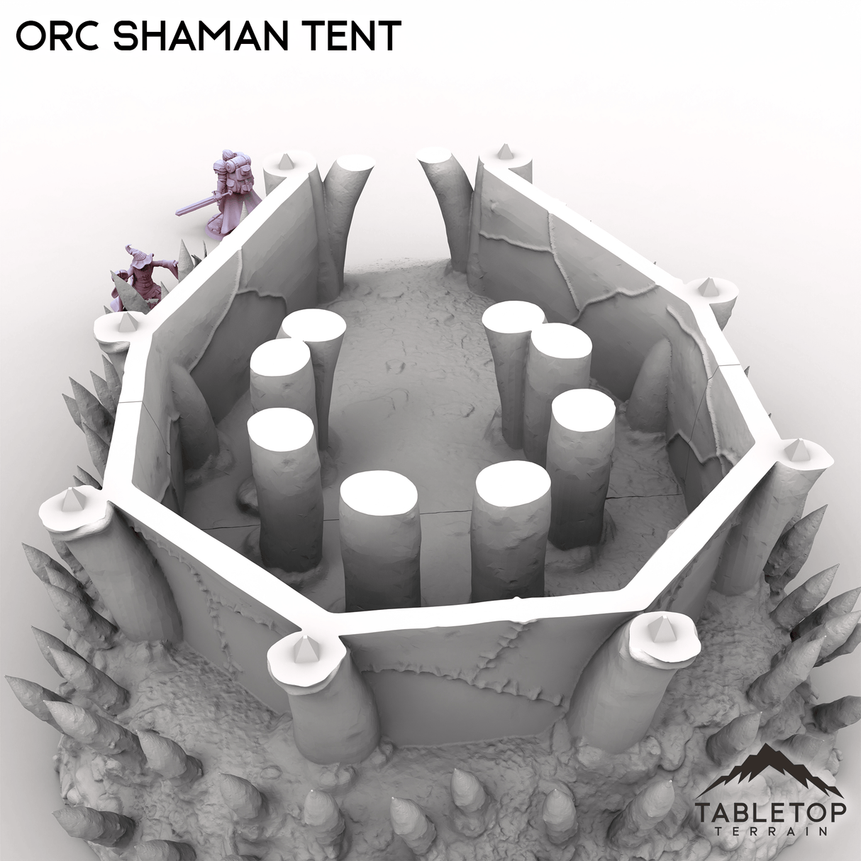 Tabletop Terrain Building Orc Shaman Tent