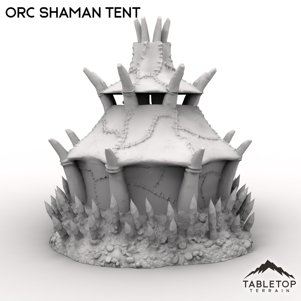Tabletop Terrain Building Orc Shaman Tent
